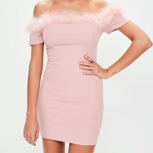 90’s/Clueless Pink Strapless BodyCon